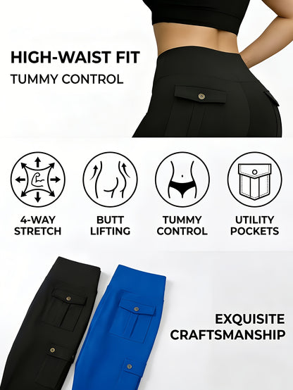 Plus Size - 3-Pack Of Large Size Big Pocket Pants | Various Colors