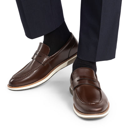Men's Dress Penny Loafer Slip-on Shoes Comfortable Fit Long-Lasting Wear Easy Slip-On Classic & Smart Style