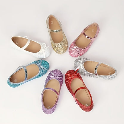 Girls Mary Jane Flats - Soft-Sole Ballet Shoes