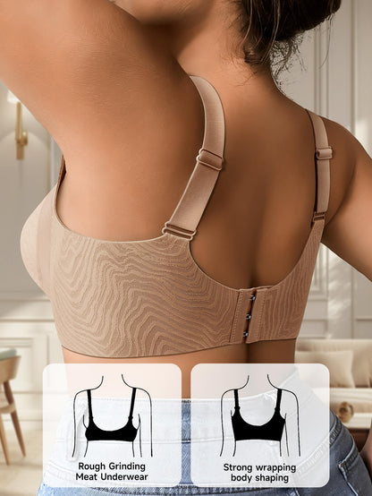 Plus Size Wireless Bras for Women - Made from Soft, Breathable Material for All-Day Comfort And Support, Designed for Curvy Figures (Sizes 1XL to 5XL)