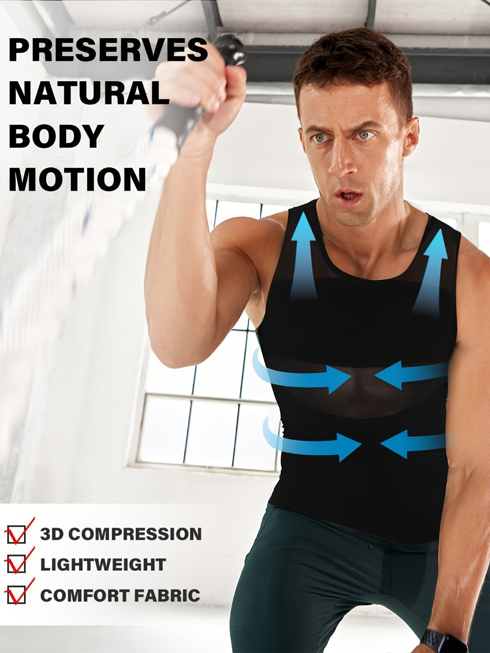 Men's Solid Color Tank Top - Sleeveless 018021