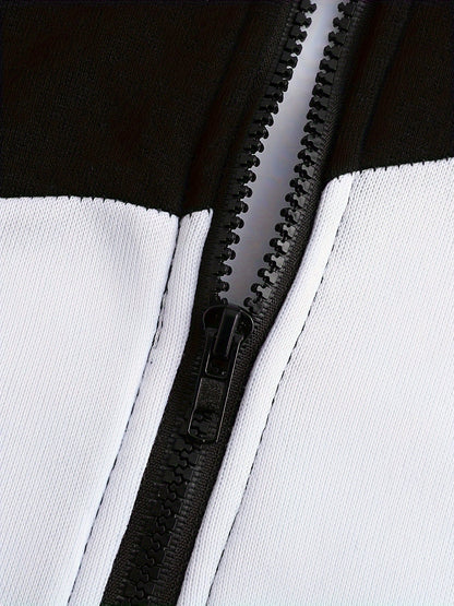 Men's Dark Gray Polyester Jacket - product view 22