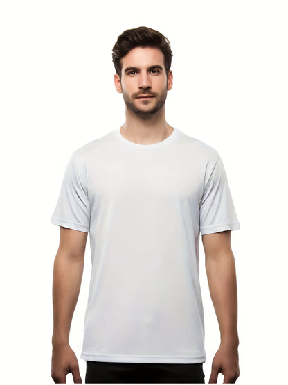 5-Pack Men's Quick-Dry Crew Neck short sleeves T-Shirts, Moisture Wicking, UPF 50+ Sizes S-3XL