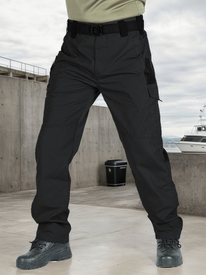 2Pack Men'S Utility Cargo Pants, Lightweight Tactical Workwear, Stretch Ripstop