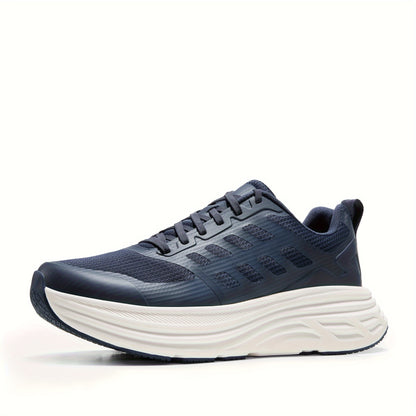 Men's Comfortable Walking Running Tennis Shoes Lightweight Breathable Non-Slip Athletic Gym Workout Jogging Cushioning Sneakers Casual Wear