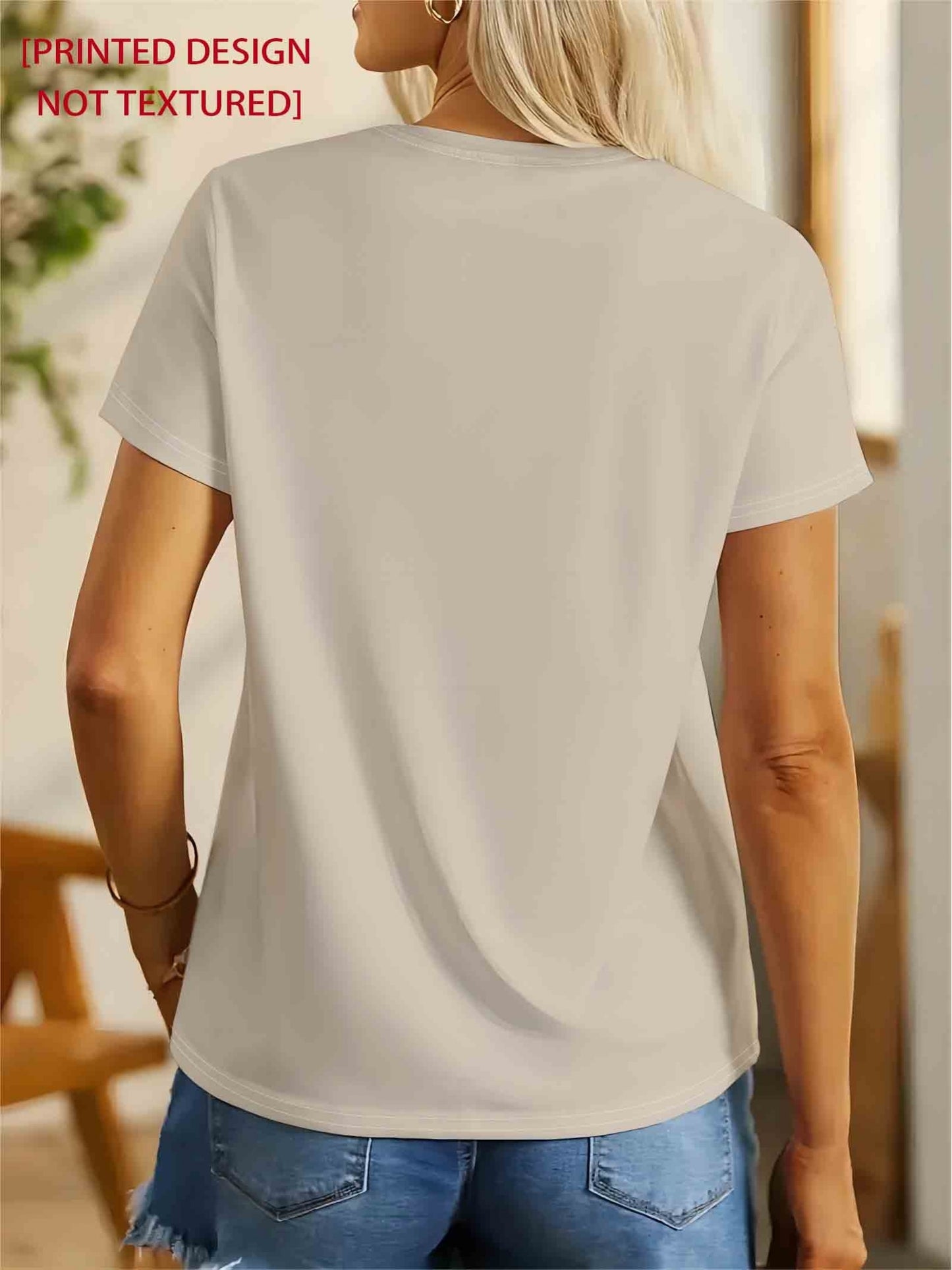 Forest Style Butterfly Wreath Short Sleeve T-Shirt Round Neck Loose White Top Artistic Retro Gentle Style Niche Design Short Sleeve