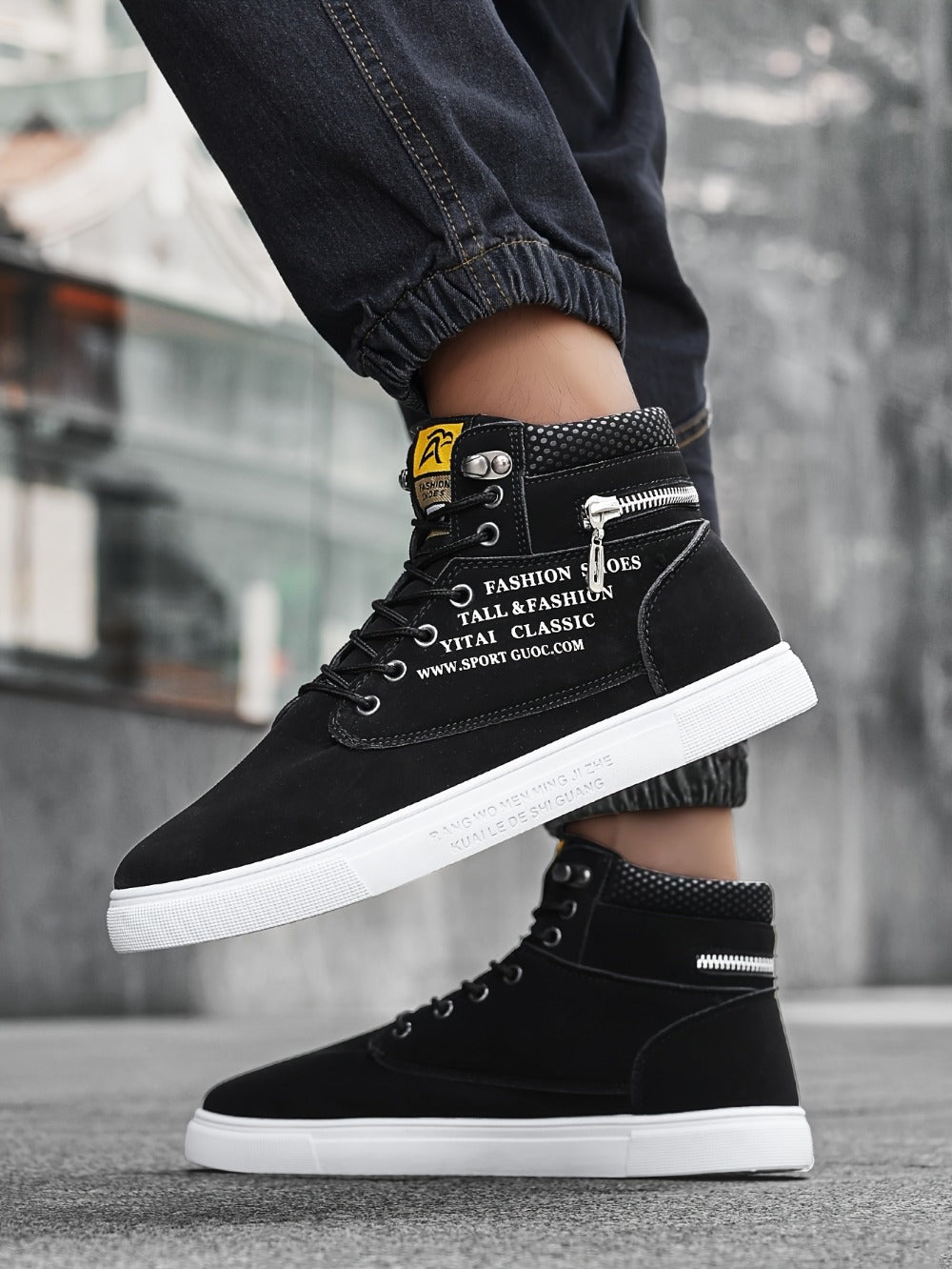 Men's Boots - Lace-Up for Everyday Wear 675685