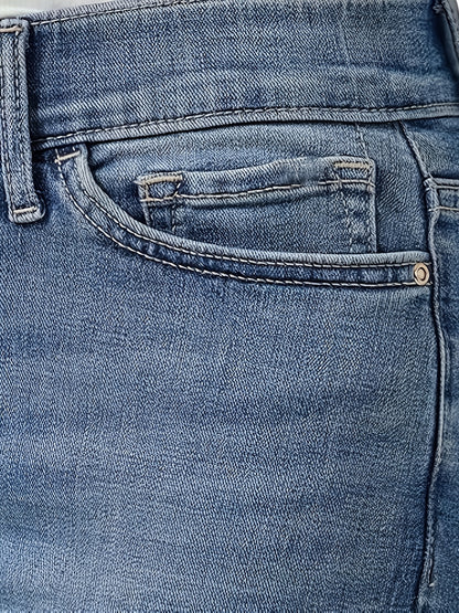Women's Ultra-Comfort Stretch Bootcut Jeans - Casual & Elegant Denim with Pockets, Machine Washable