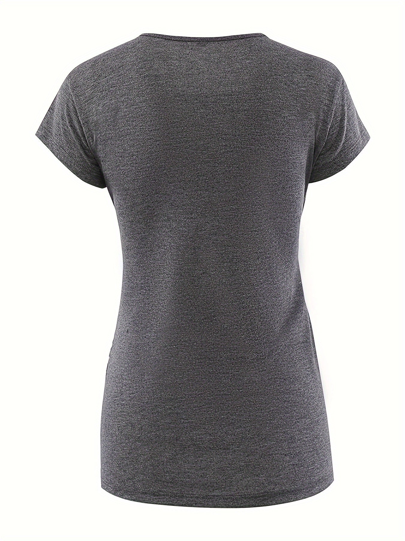Set of 3 Women'S Short Sleeve Maternity Tops with Side Ruching for Breastfeeding