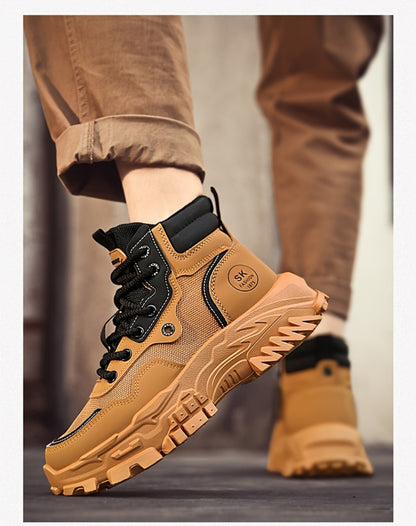 Men's Boots - Breathable Comfort