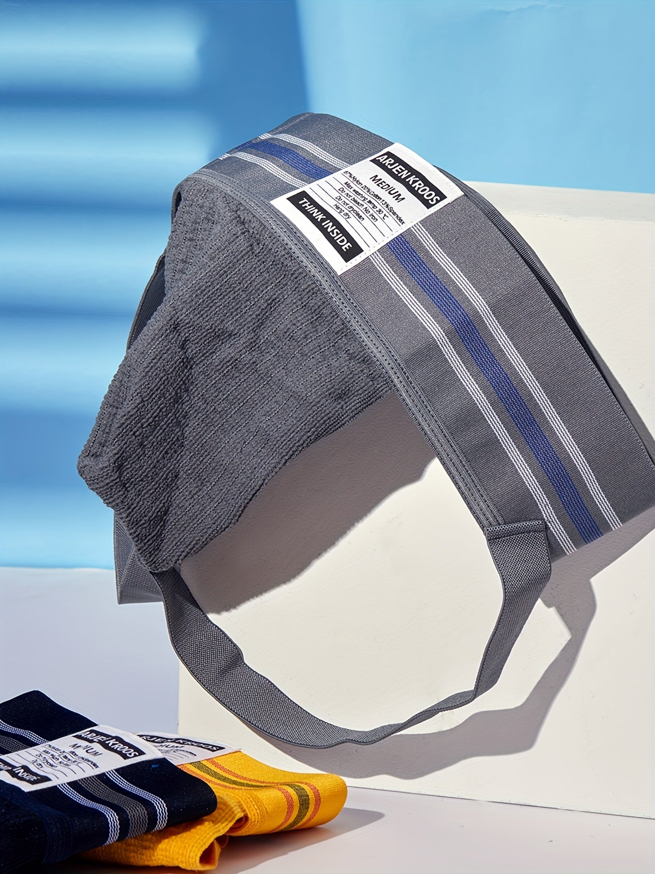 Arjen Kroos Men'S Jockstrap Athletic Support with a 3" Elastic Waistband And Ventilated Pouch, Ideal for Gym And Sports, Men'S Thong Underwear, Mankini, Papi Underwear for Men, Jock Straps for Men, Athletic Supporters for Men, Gym Jockstrap
