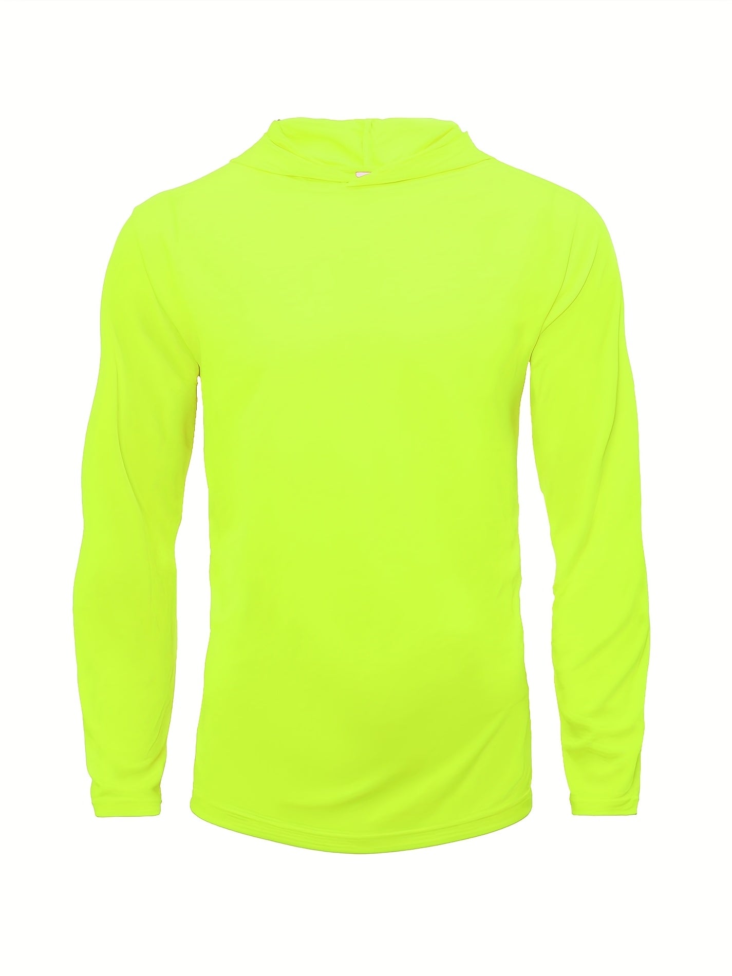 Four Piece Men'S Long Sleeved Solid Color Sports Top, Long Sleeved Hooded Sports Top, Quick Drying Fabric, Simple, Comfortable And Breathable