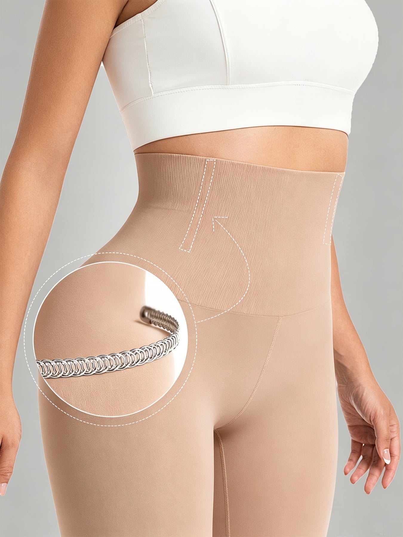 Plain Butt Lifting Comfy Stretchy Shaping Capri Pants, High Waist Tummy Control for yoga Pants, Capri Length Workout Leggings - For Women - Suitable For Yoga, Fitness & Everyday Wear - Perfect Gift For Women