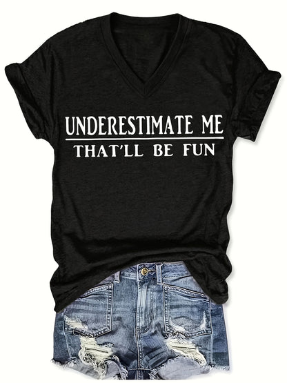 Women's V-neck Short Sleeve Casual Loose Top Base Short Sleeve T-shirt