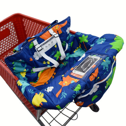 Baby Shopping Cart Cushion - High Chair Protective Pad