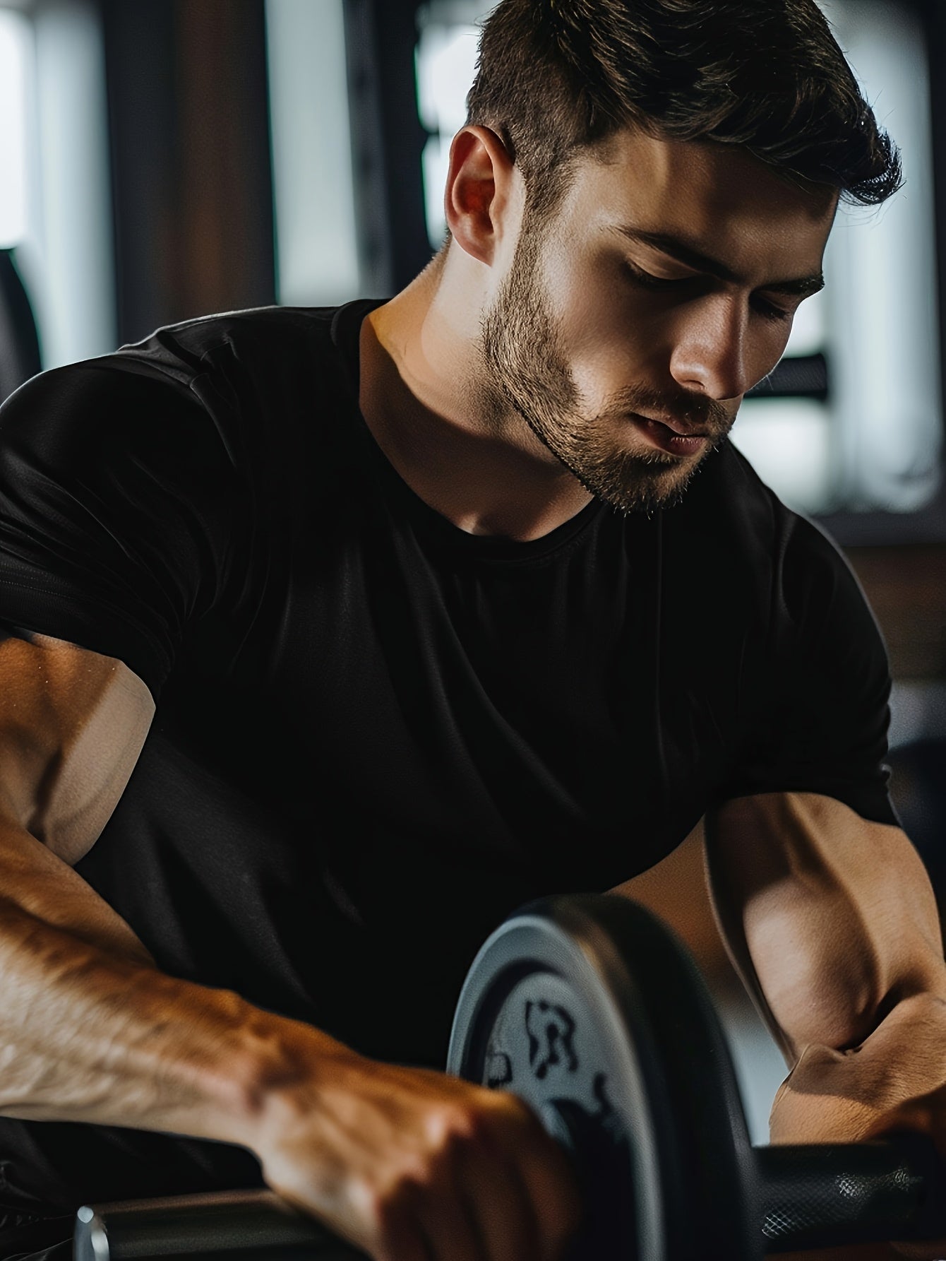 Five-Piece Collection, Made of 100%, Featuring Short-Sleeved T-Shirts in a Classic Solid Color, Suitable for Both Men And Women