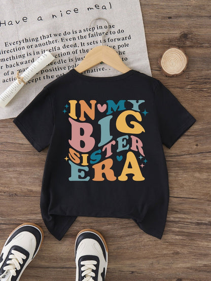 Girls's Graphic Print T-Shirt - Short Sleeve 782565