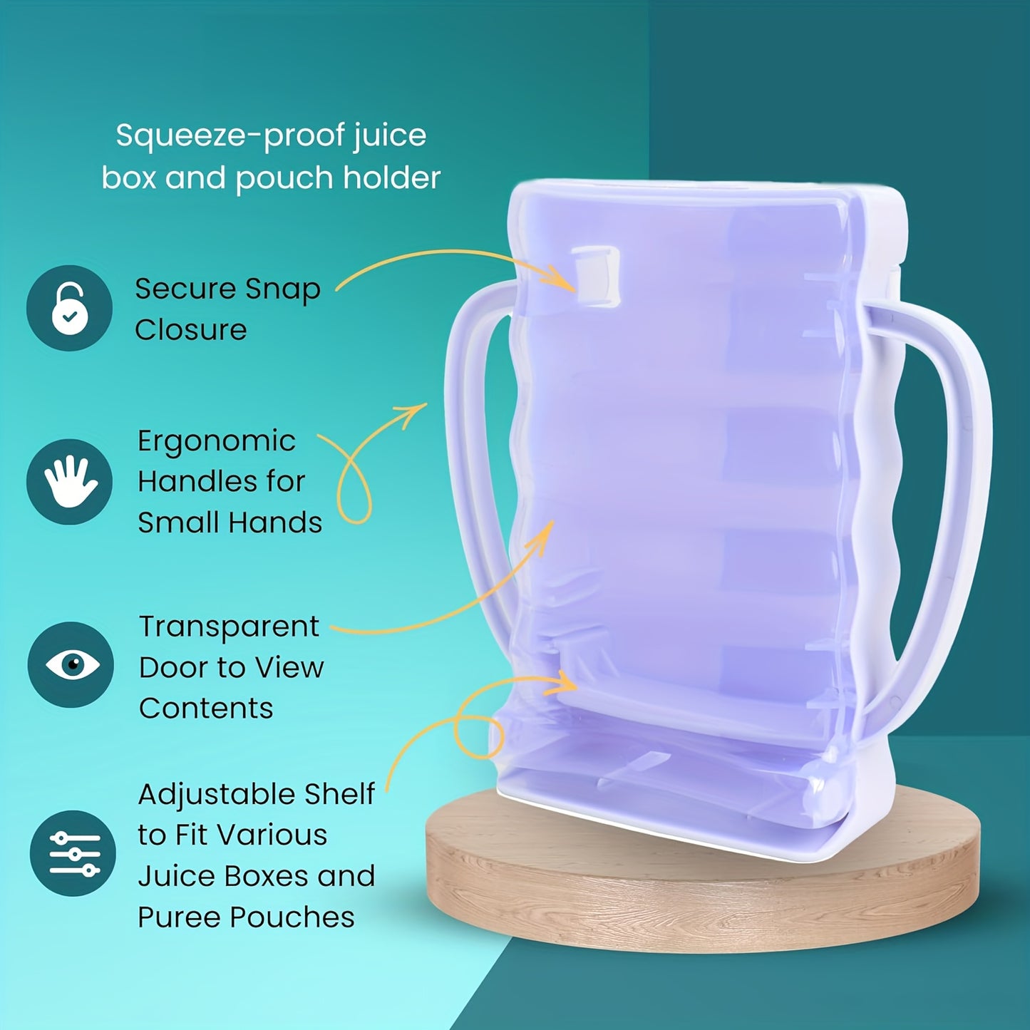 2pcs/Child-specific Bag Stand, Non-squeezing Bag Food Bag And/Juice Box Stand/anti-squeezing Yogurt Bag Reusable Essential Items for Children