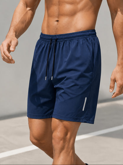 5pcs Minimalist Sports Shorts for Men in Summer, Thin And Quick-Drying Running And Fitness Pants, Loose And Breathable Casual Five-Quarter Pants