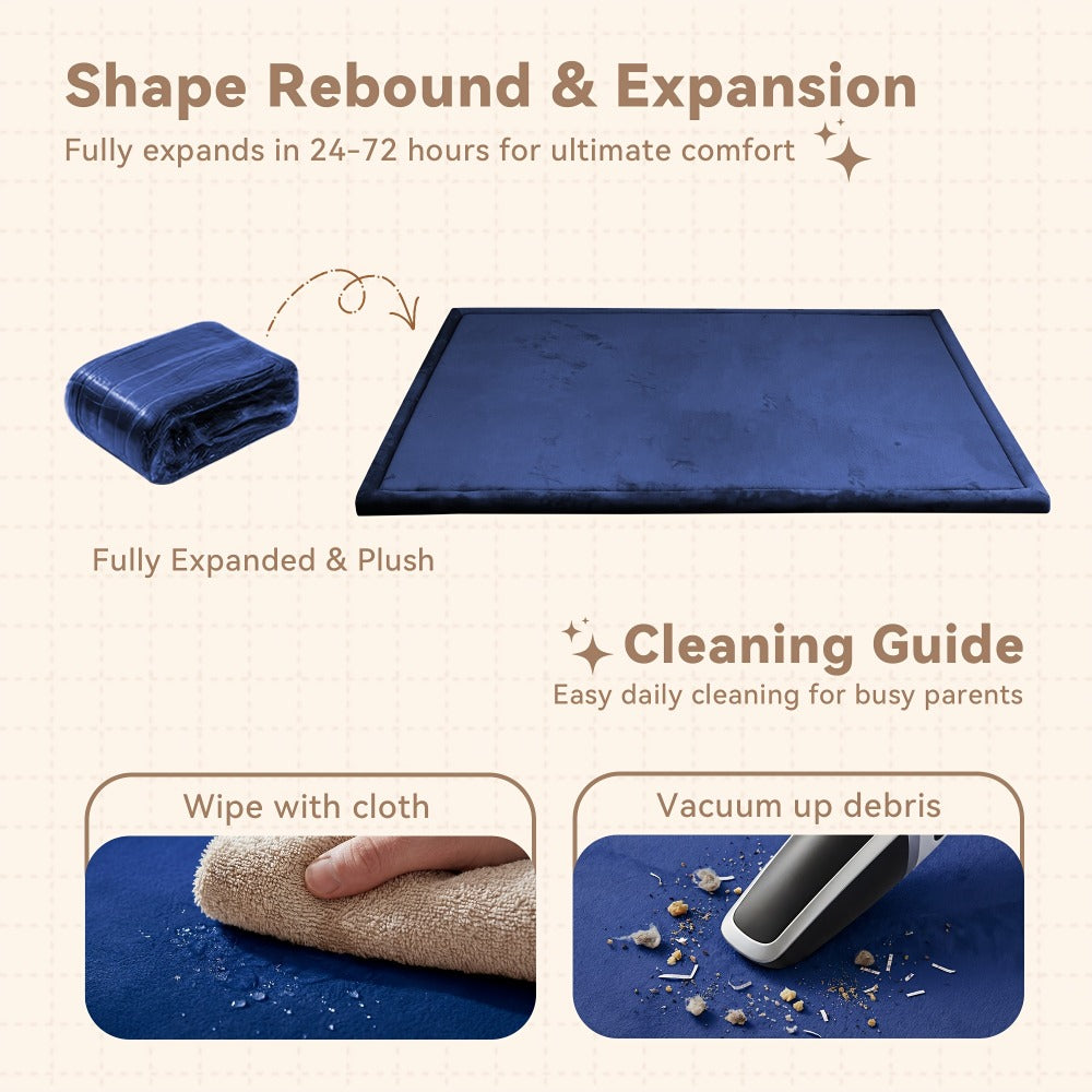 Baby Play Mat - Non-Slip Soft Extra Large