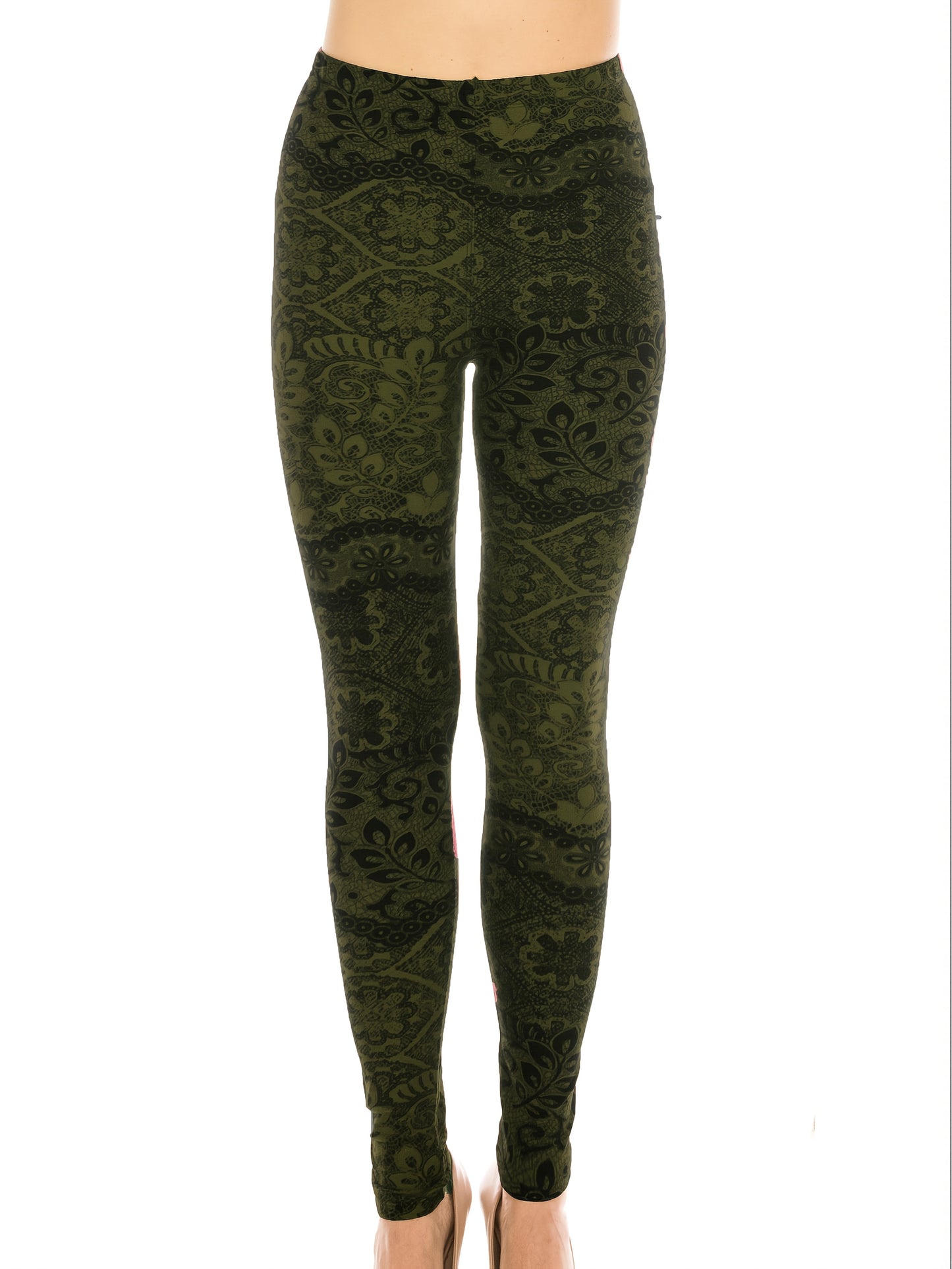 The Leggings Women's Fashion Printed Fashion Leggings Regular Workout