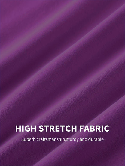 4pcs Women'S High Waist Tummy Control Shapewear - Seamless Body Shaper with Breathable Invisible Under Clothes, No Rolling Waistband | Ideal for Office, Travel & Yoga | Purple, Beige, Black, Light Blue | Perfect for Dresses, Jeans & Postpartum, Tummy Cont