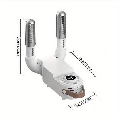1pc Electric Boot Warmer, Electric Shoe Dryer, Multifunctional Shoe Dryer, High-power Dryer, Intelligent Constant-temperature Quick Drying, Universal for Many Shoes, No Injury to Shoes, Flexible Folding Telescopic Shoe Dryer.