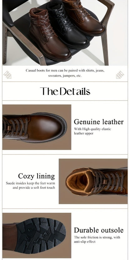 Men's Chukka Boots - Casual Ankle Boot Style 385381