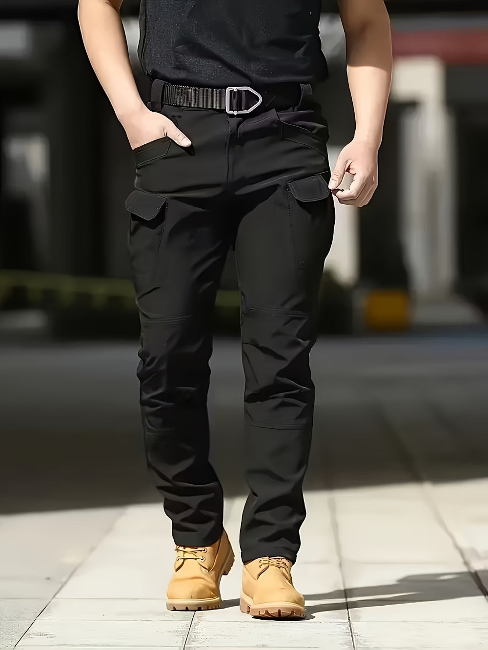 Men's Cargo Pants - Stretch With Pockets Travel Style
