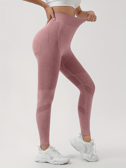 5 Pack Super Soft Leggings For Women - High Waisted Tummy Control No See Through Workout Yoga Running Pants Leggings -  Polyester & Spandex Blend - Suitable for Yoga, Running, & Workouts - Perfect Gift for Fitness Enthusiasts