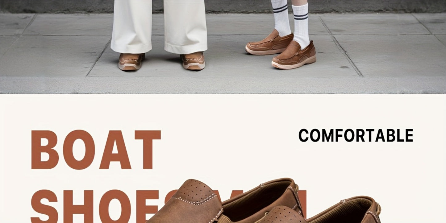Men's Loafers & Slip-Ons - Breathable Mesh & Non-Slip Sole 703077