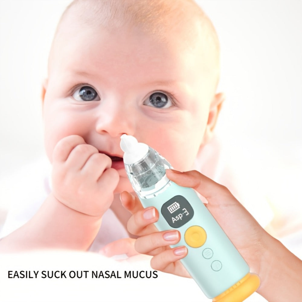 Baby Nasal Aspirator - Adjustable Electric Soft Nose