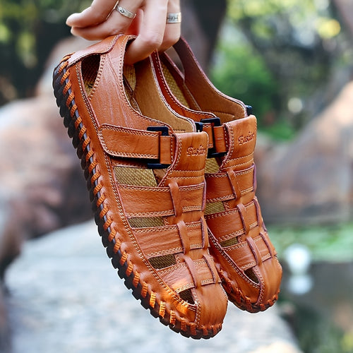 Women's Handmade Sandals Outdoor Casual Overhead Sandals, Women Shoes