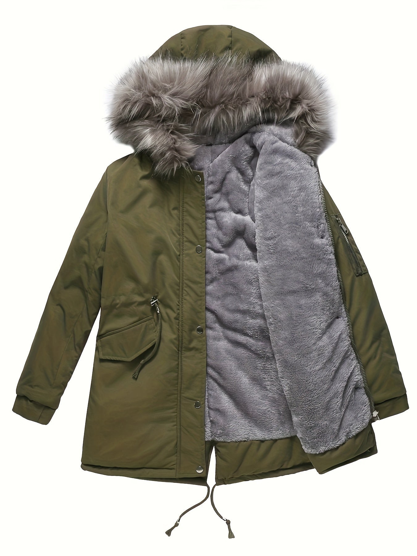 Women's fern green Jacket - product view 9