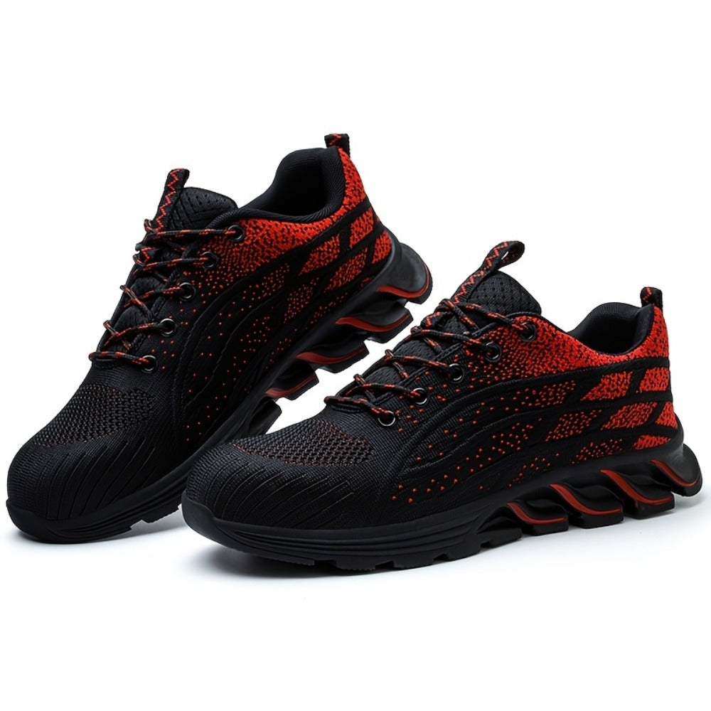 Men's Work & Safety Shoes - Breathable Mesh Lightweight for Everyday Wear 872293
