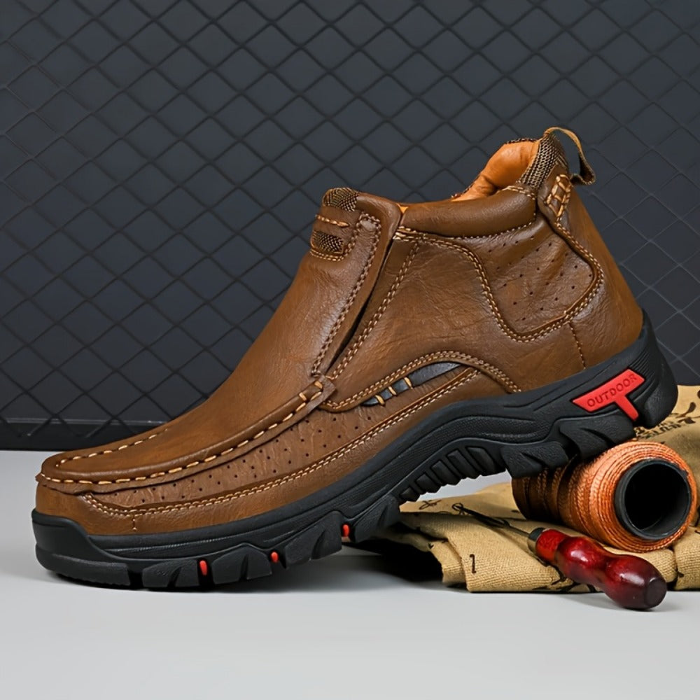Men's Walking Shoes - Breathable Comfort & Cushioned Support