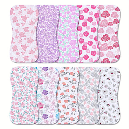 Burp Cloth - 10-pack Cloths Washcloths Rags