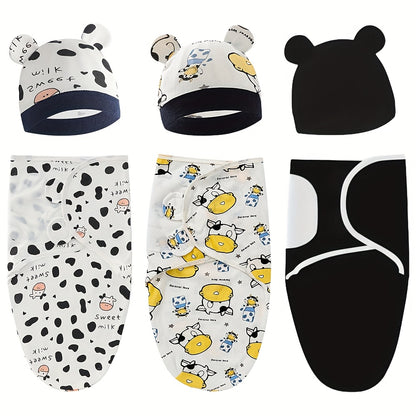 3-Pack Baby Swaddle Sacks - Newborn Swaddle Sack - Ergonomic Baby Swaddles 0-3 Months