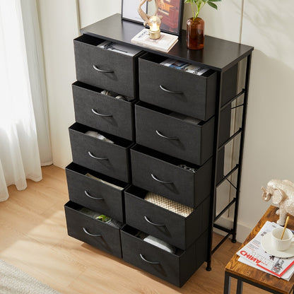 Fabric Drawer Dresser - Space-Saving