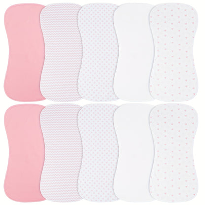 Burp Cloth - 10-pack Cloths Washcloths Rags