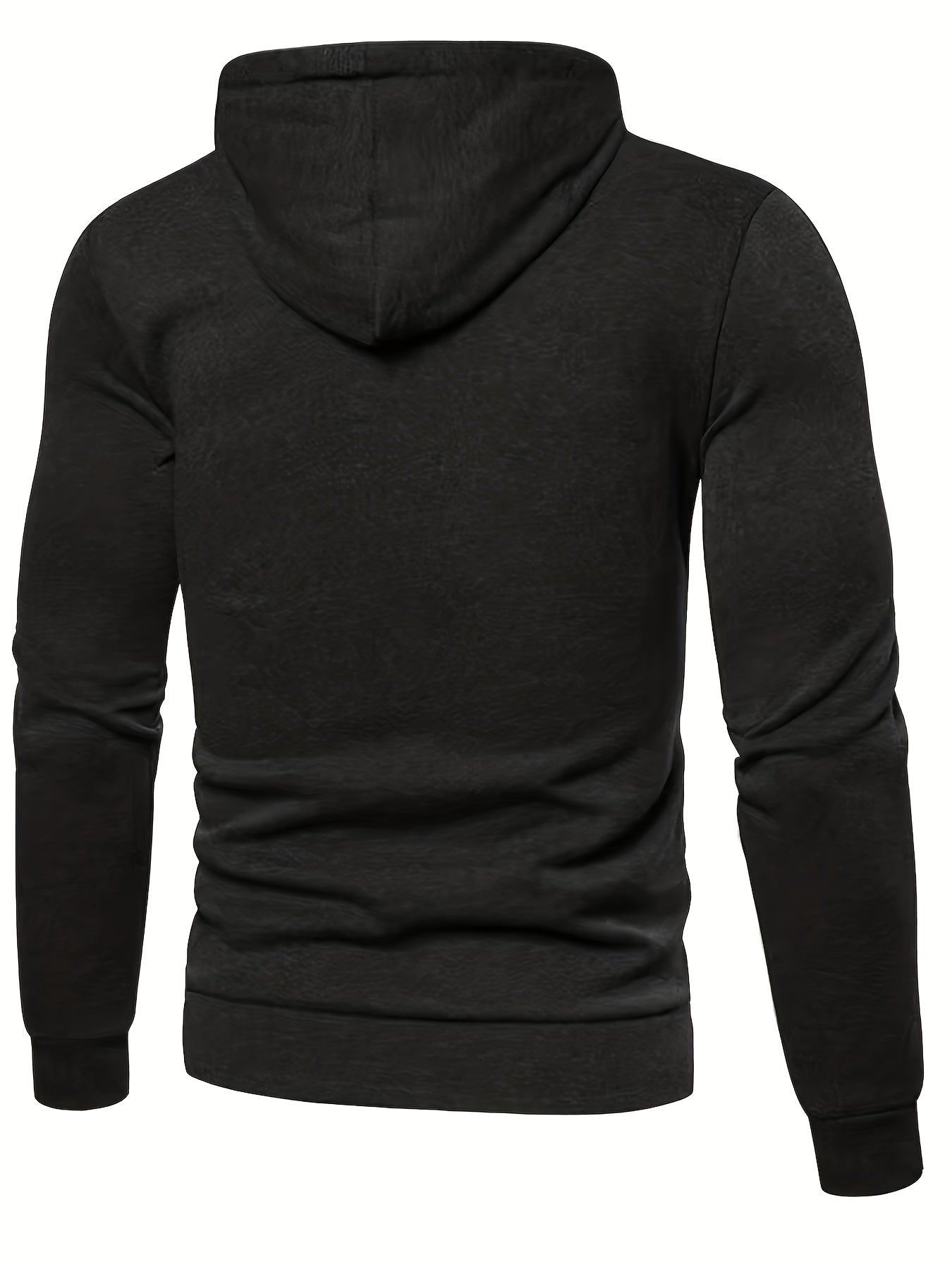 Men's Polka Dot Printed Hooded Jacket, Hooded Jacket with Zippers and Pockets, Men's Winter and Autumn Casual and Sporty Fashion