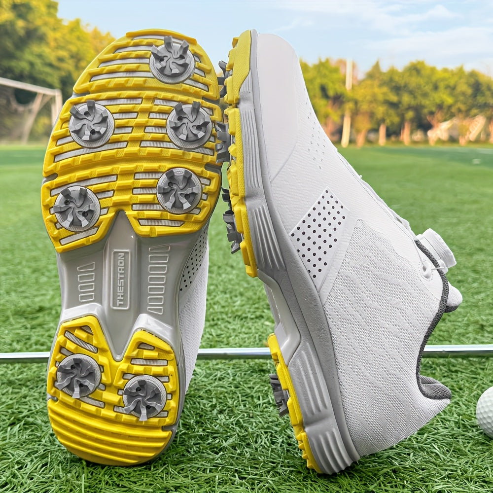 [Anti-Slip Golf Shoes] Professional Anti-Slip Men's Golf Shoes | Comfortable Large Size 39-49 Outdoor Training Shoes for Men