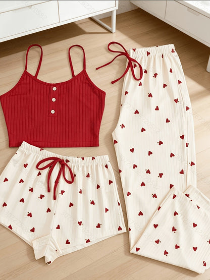 Unisex's Pajama Set - Sleeveless 174437