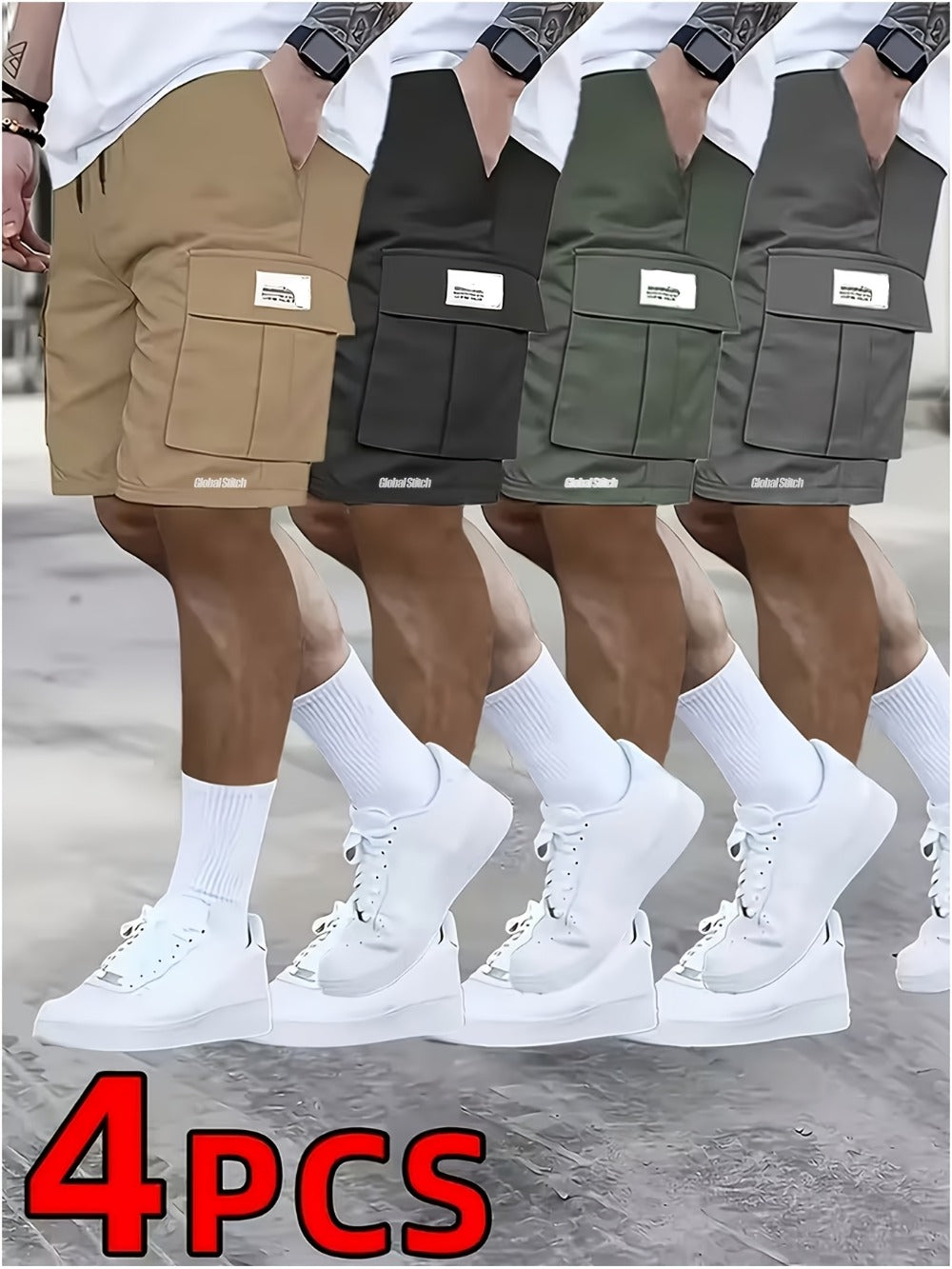 Men's Cargo Shorts - Quick Dry With Pockets Modern Style