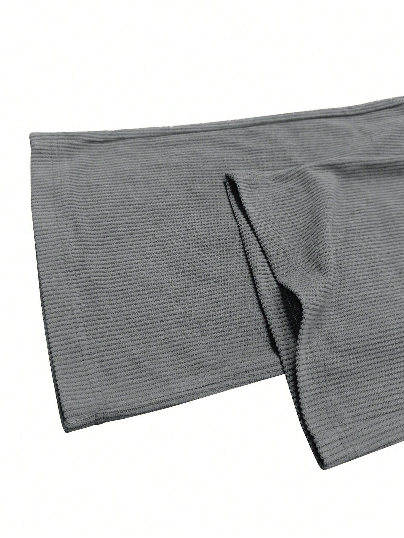 Women's Khaki Polyester Pants - product view 38