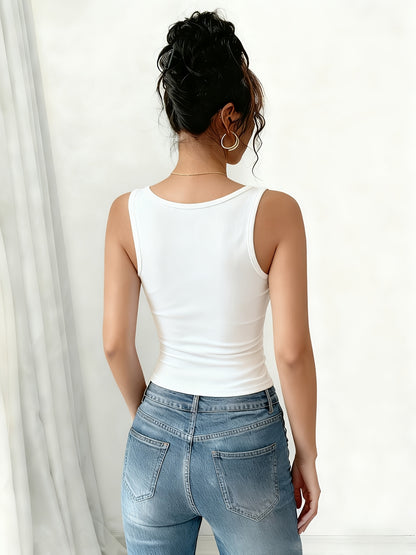 6pcs Set Women's Lace Camisole Vest Four Seasons Inner Wear Outer Wear Daily Casual Home Outdoor Covering Side Breast Base Shirt Sleeveless Top