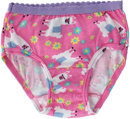 Fruit of the Loom Toddler Girls 10 Pack Assorted Cotton Brief Underwear Sizes 2T/3T and 4T/5T