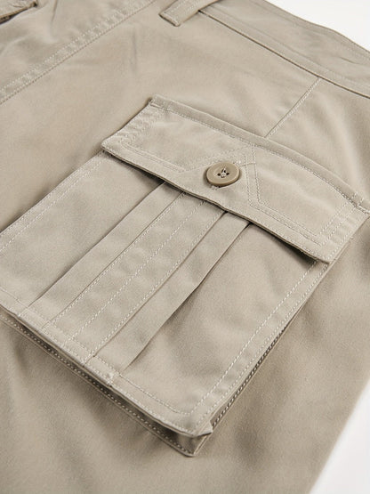 Men's Cargo Pants - Regular Fit With Pockets