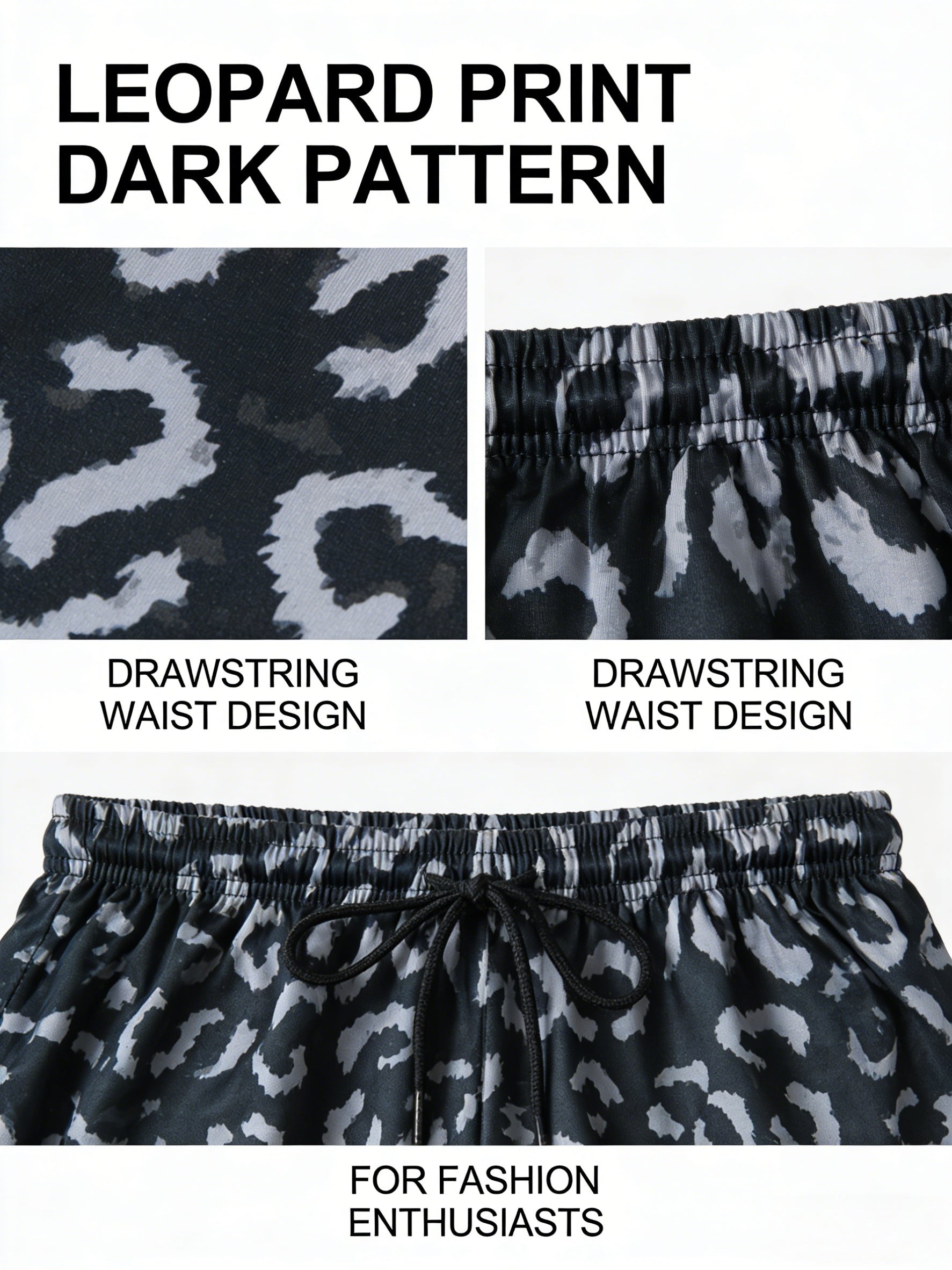 5-Pack Printed Shorts Polyester Shorts - product view 29