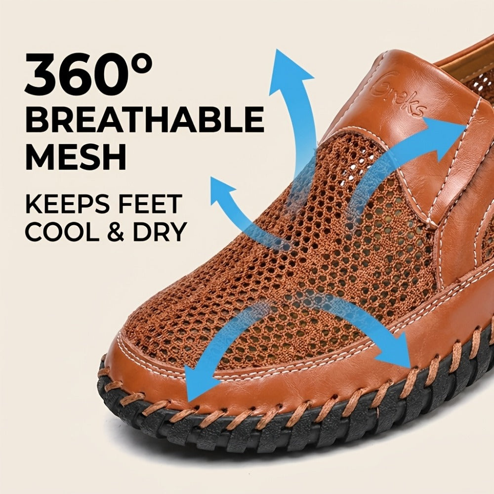 Men's Loafers & Slip-Ons - Breathable Comfort & Lightweight Design